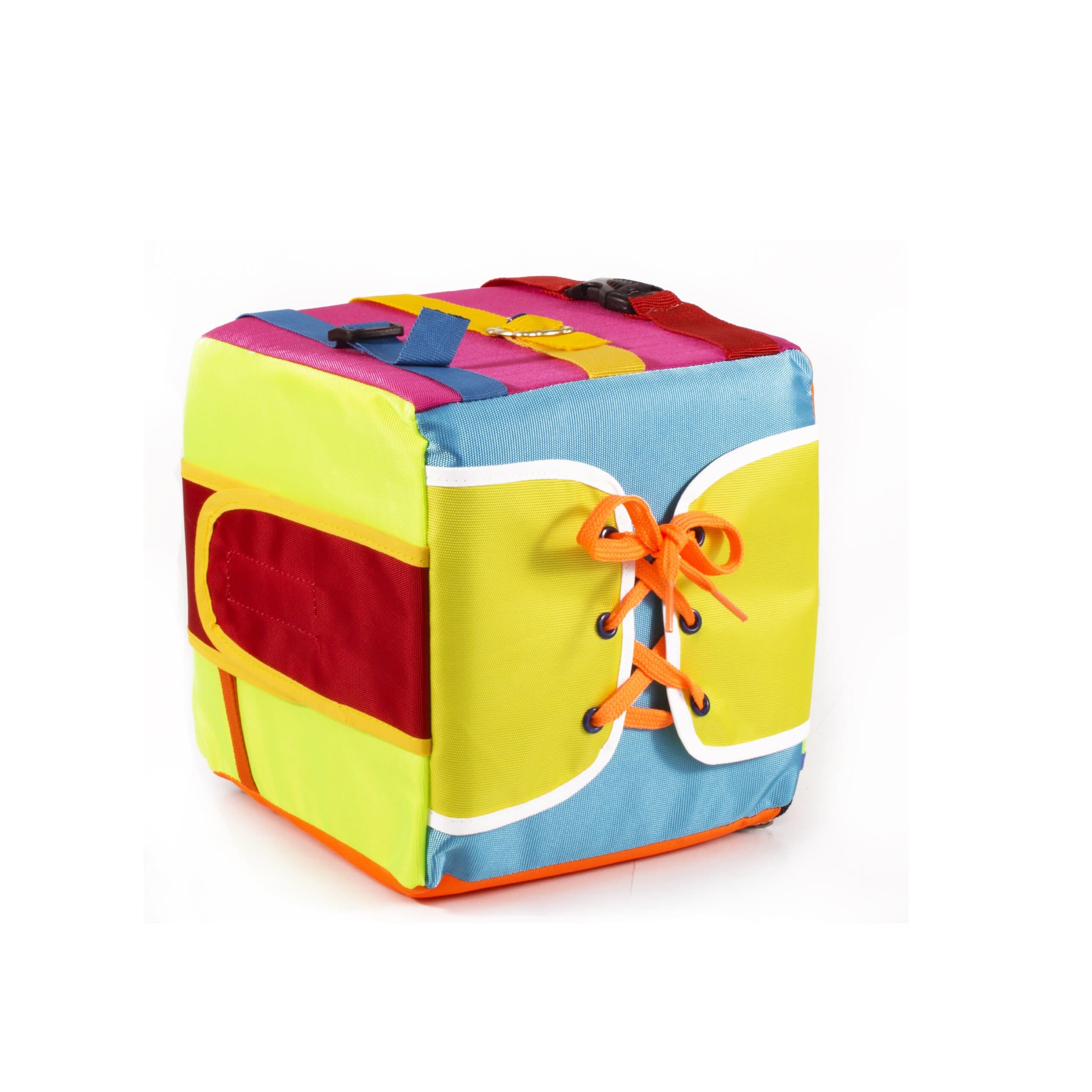 Cubo de actividades de vestir