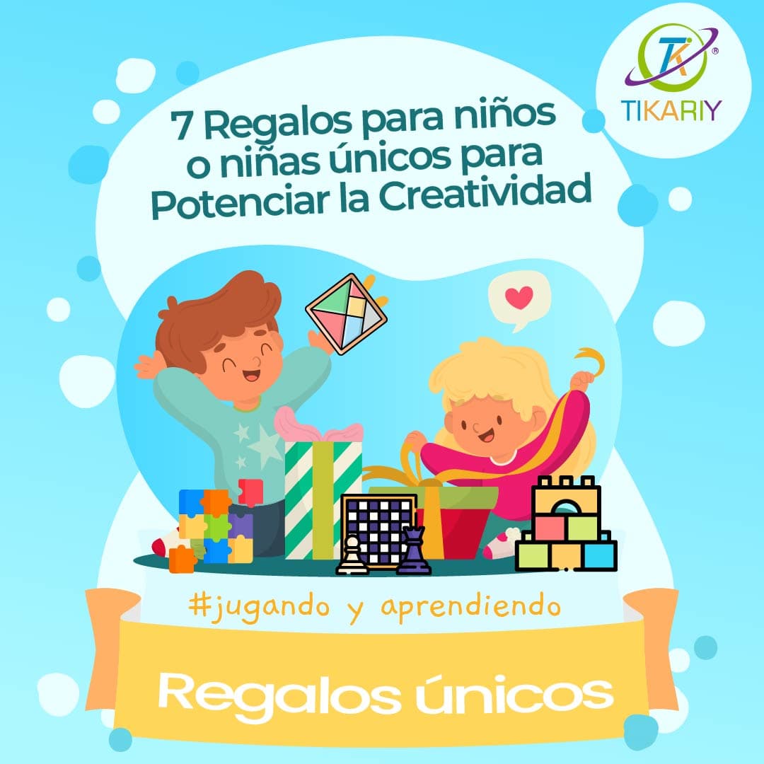 7 Regalos para niños o niñas únicos para Potenciar la Creatividad