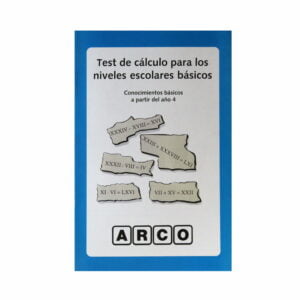 Test de calculo para los niveles escolares  - Cartilla Mini Arco