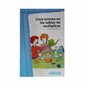 Cero errores en las tablas de multiplicar - Cartilla Mini Arco