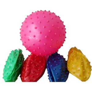 Juego de pelotas pequeñas tipo erizo